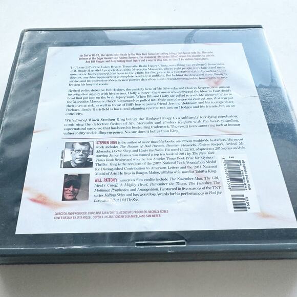 Stephen King End of Watch Audiobook CD Set 12 Discs Will Patton - Picture 2 of 6
